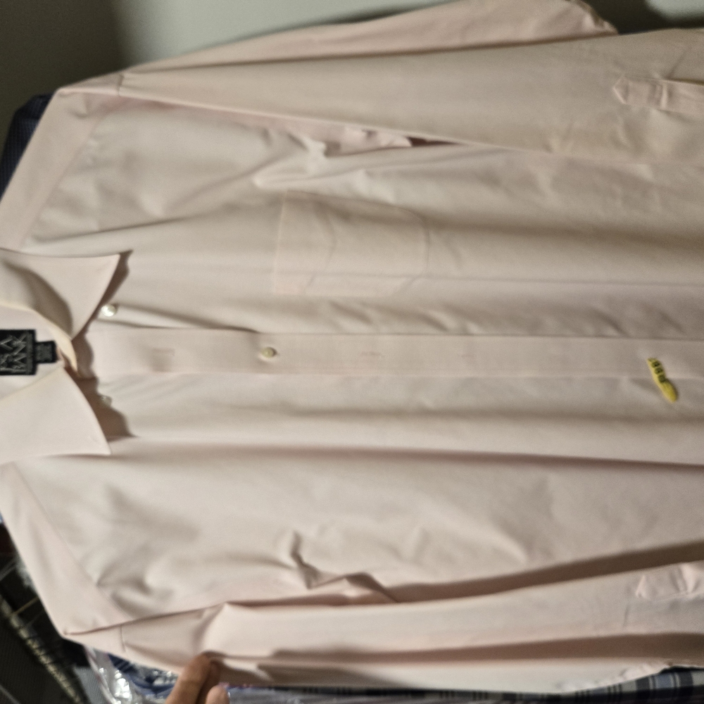Jos. Bank Travelers Light Pink Dress Shirt